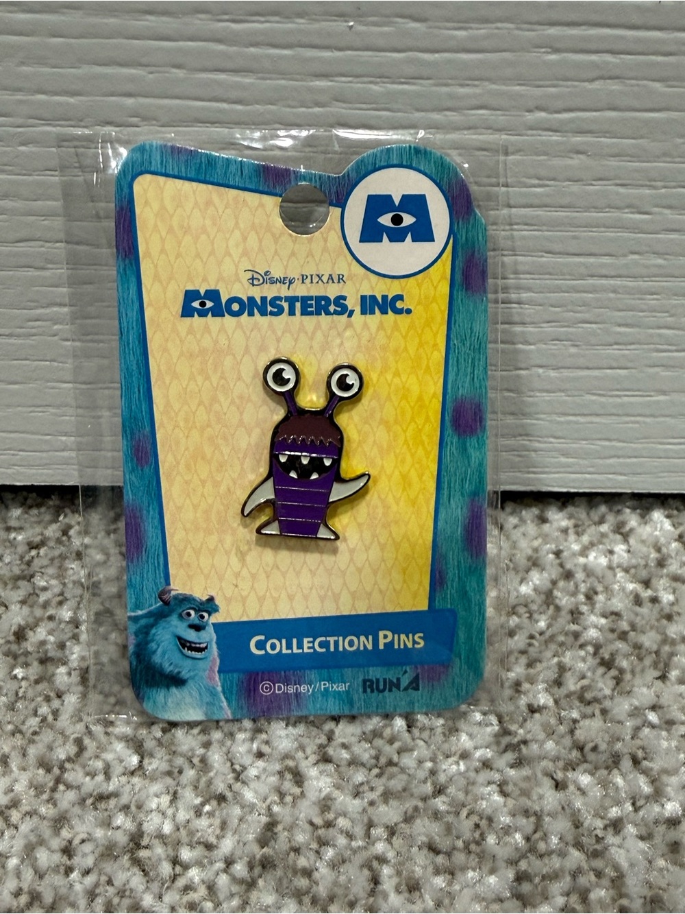 Japan Disney Monsters Inc Boo pin